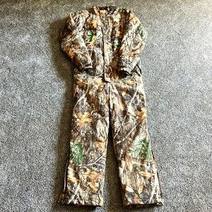 Habit brand, insulated camouflage coveralls. For sports/activities hunting etc.